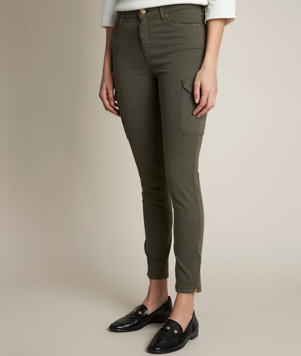 Pantalon kaki battle Ines | 1-2-3 Pantalon kaki battle Ines PhotoZ | 1-2-3
