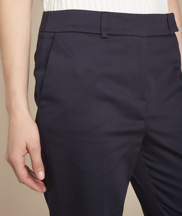 Marineblauwe sigaretbroek rubis marine.