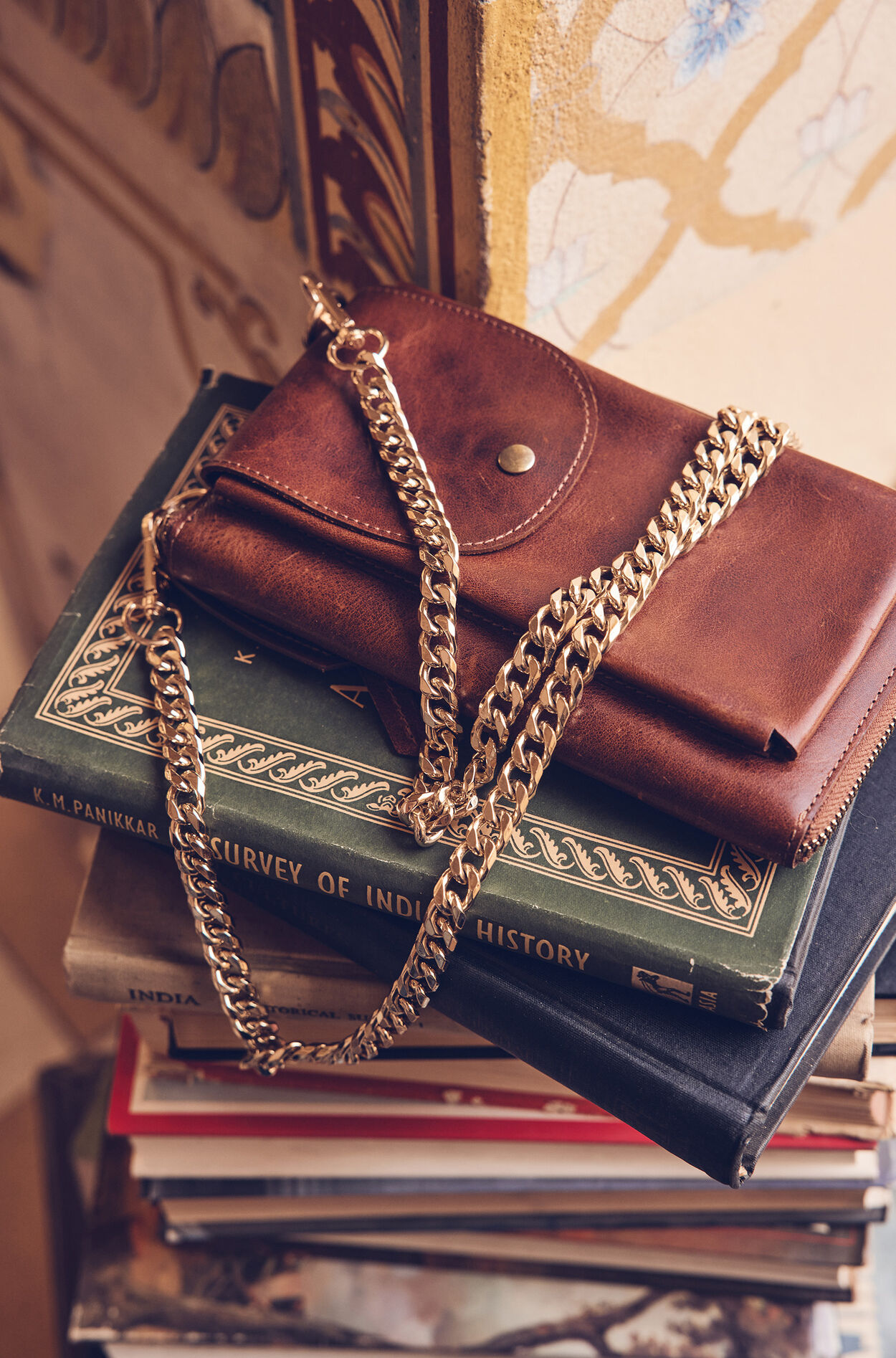 Portefeuille en cuir ghost Maison 123 taille T. UN