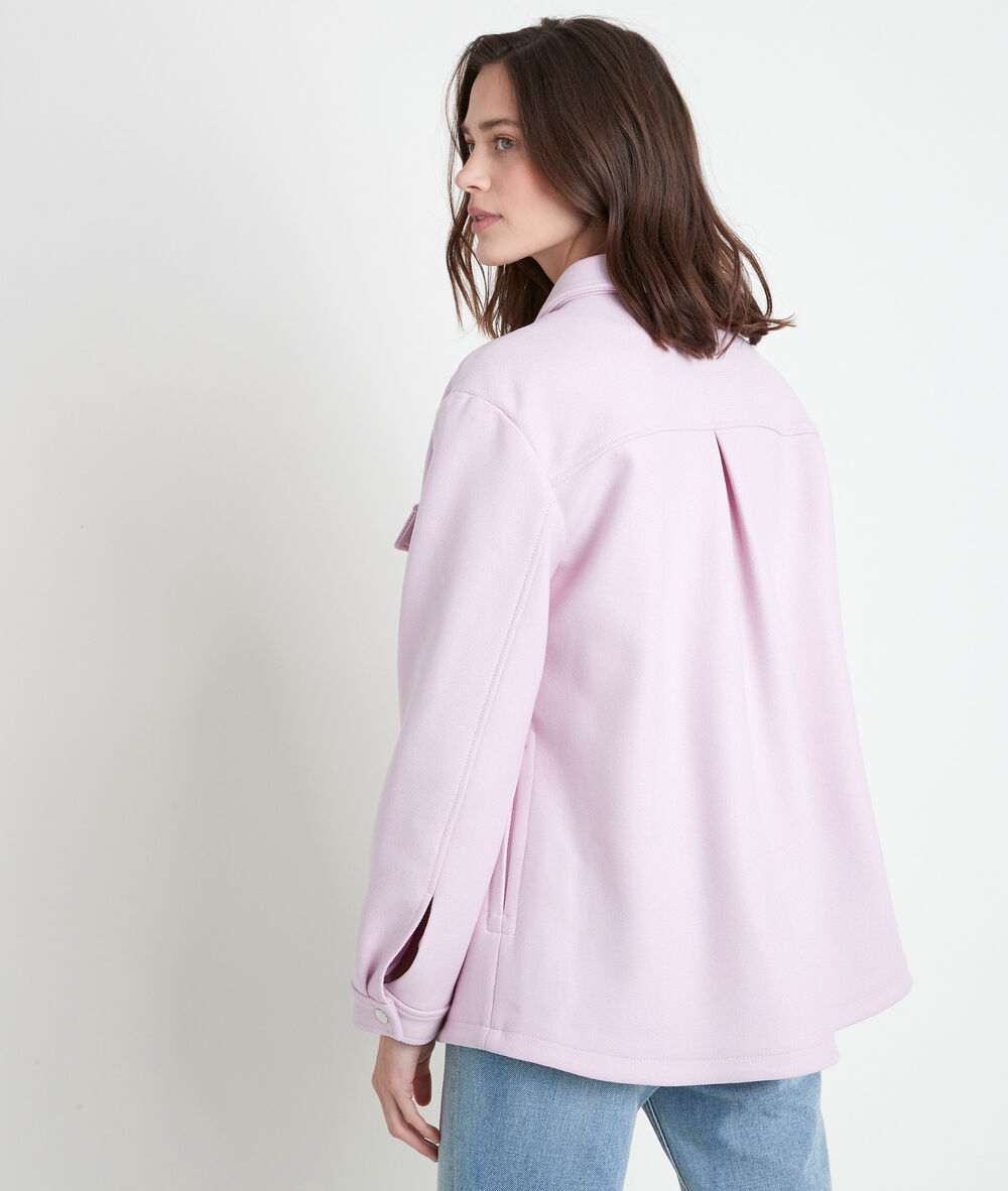 Malvenfarbener origineller wollmantel jennifer mauve pale.