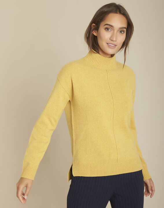 Pull col montant ambre Fabago | 1-2-3 Pull col montant ambre Fabago PhotoZ | 1-2-3