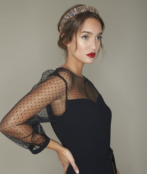 Robe en crêpe tulle Rina | 1-2-3 Robe en crêpe tulle Rina PhotoZ | 1-2-3