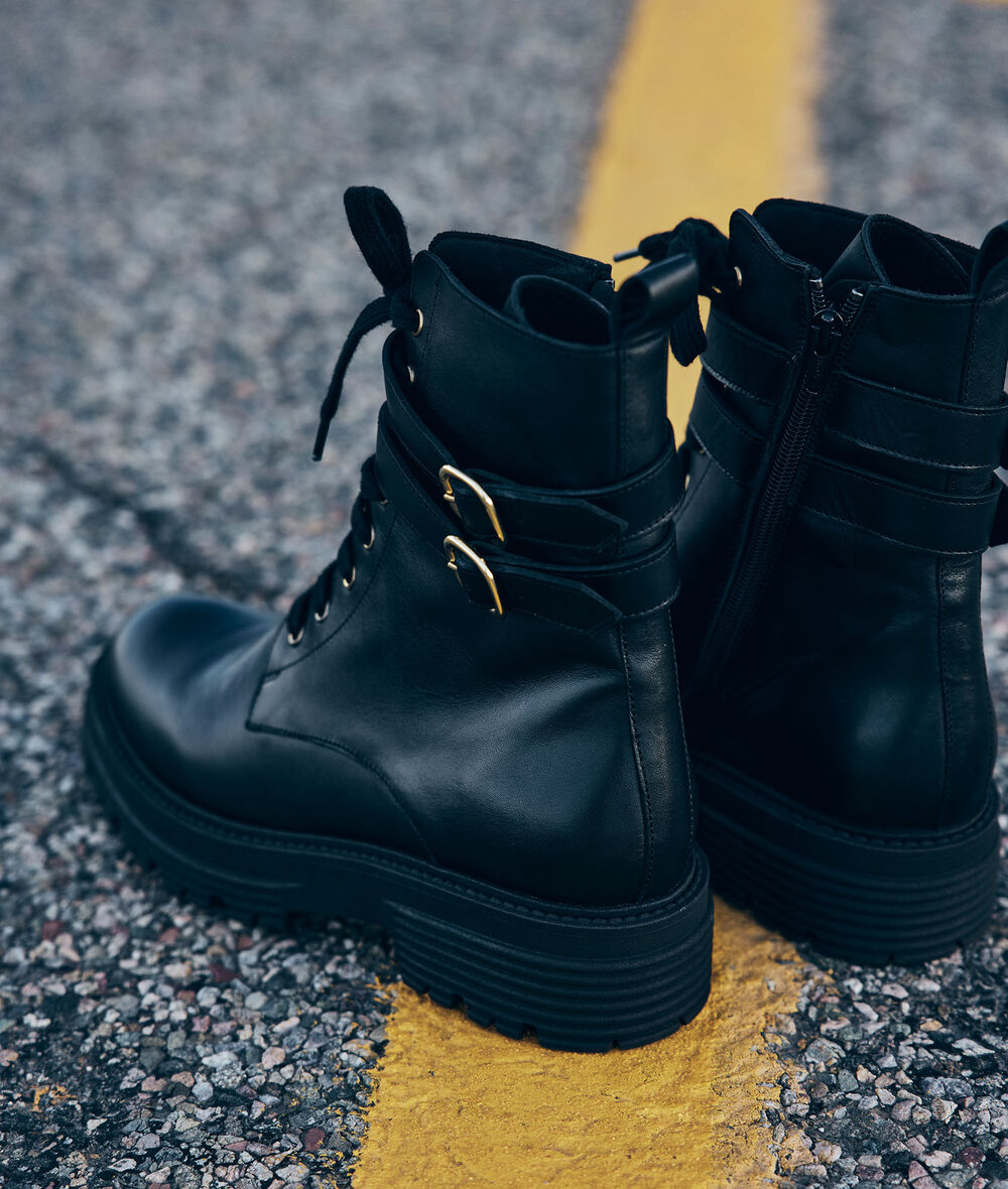 bottines esprit femme