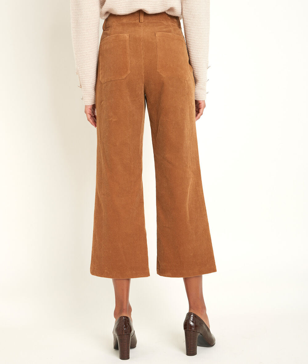 Pantalon flare cropped minako tomette.