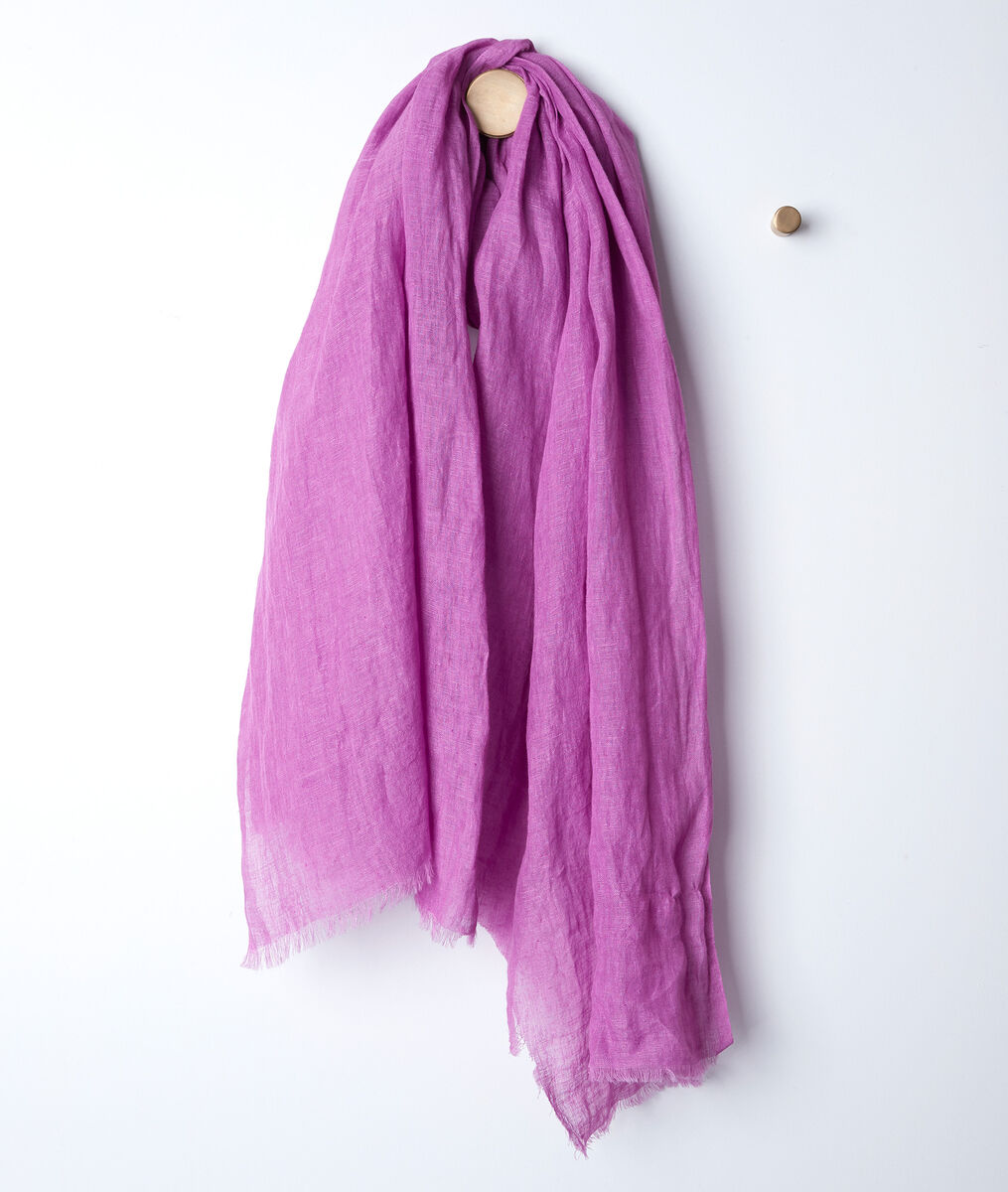 Foulard en lin bougainvilliers Billy | 1-2-3 Foulard en lin bougainvilliers Billy PhotoZ | 1-2-3
