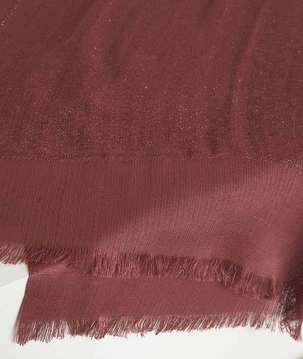 Foulard rose métallisé New Osiris | 1-2-3 Foulard rose métallisé New Osiris PhotoZ | 1-2-3