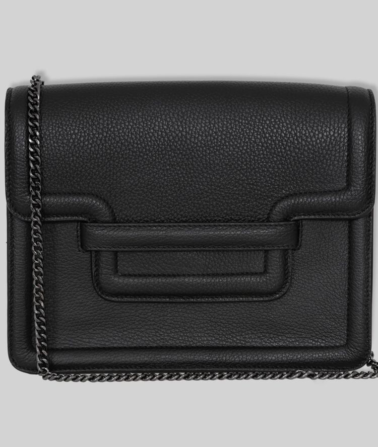 Le 123 en cuir noir noir.