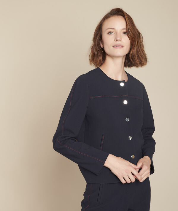 Veste marine compacte Belinda | 1-2-3 Veste marine compacte Belinda PhotoZ | 1-2-3