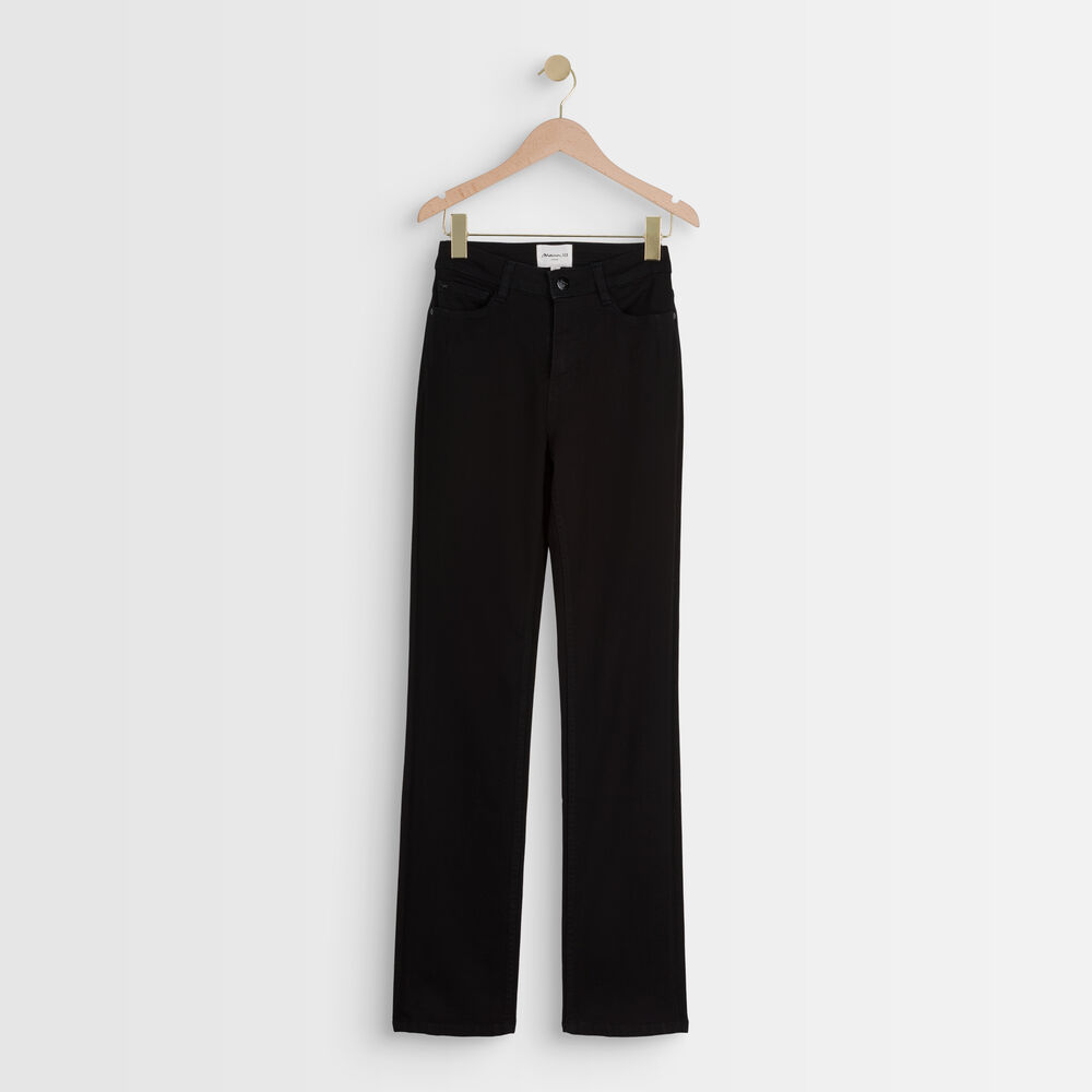 L'original 123 jean droit noir sonia noir.