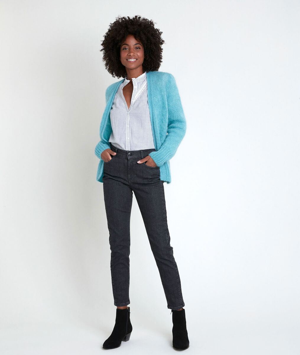 L'iconique slim jean noir à studs Canelle | 1-2-3 L'iconique slim jean noir à studs Canelle PhotoZ | 1-2-3