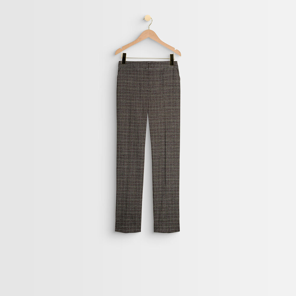 Pantalon cigarette fantaisie harry noir.