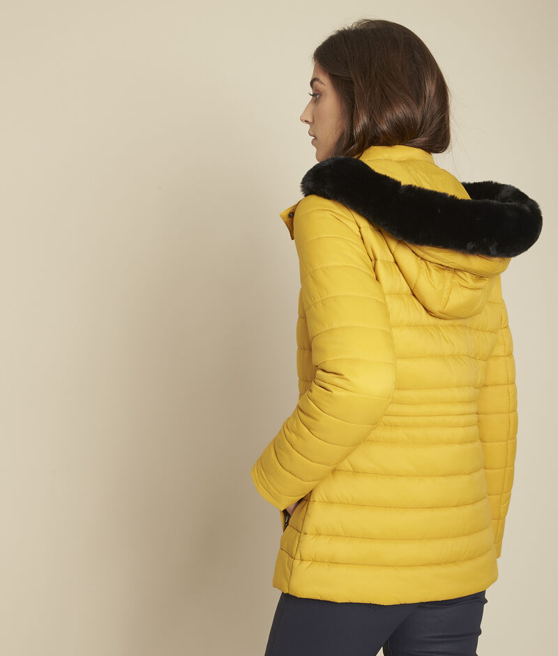 Doudoune courte ambre sorona® dupont™ leila ocre.