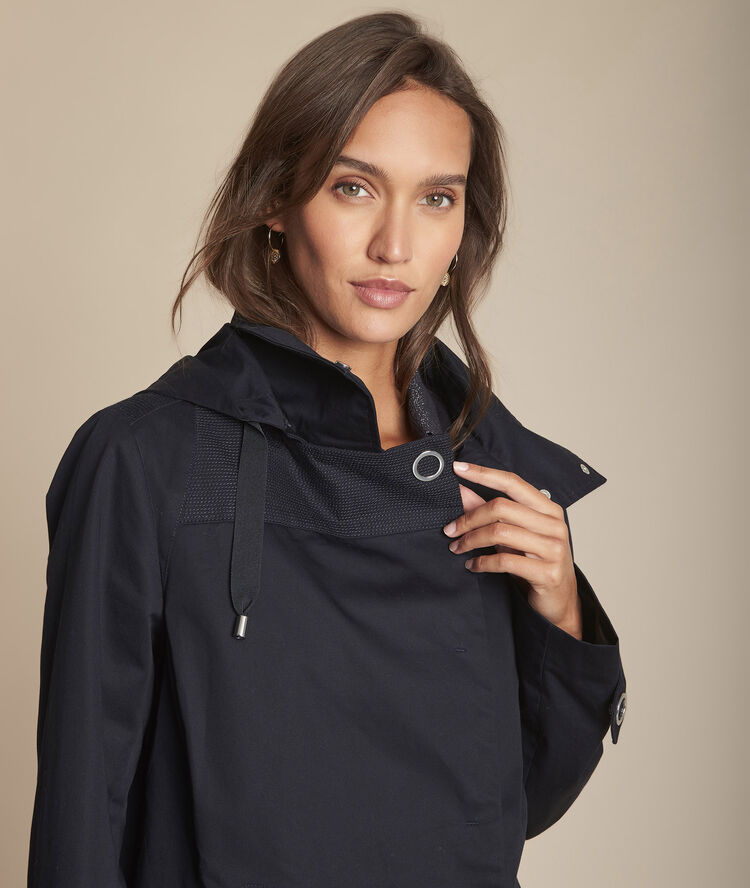 Parka marine légère déperlante quenny marine.