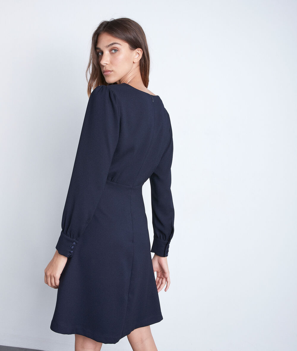 Robe bleue marine trapèze spirit marine.