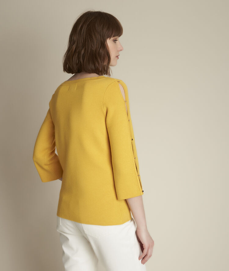 Pull milano jaune darwin miel.