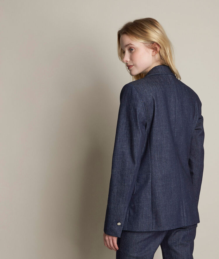 Veste en denim florine rinse.