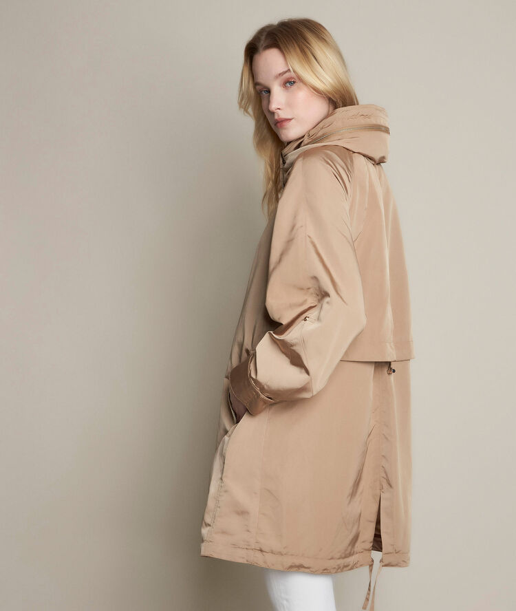 Parka beige faustine greige.