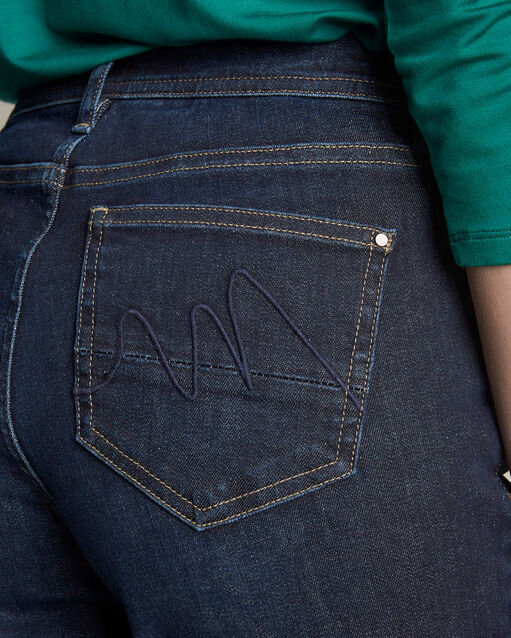 Le classique bootcut brut simon indigo fonce.