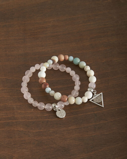 Bracelet perles jade bonheur multicolore.