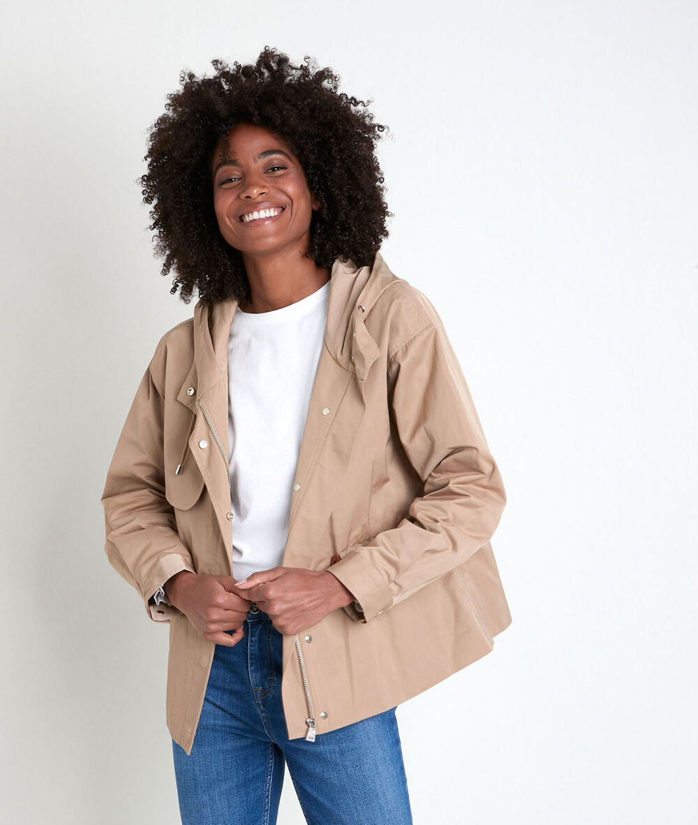 Parka courte camel nada camel.