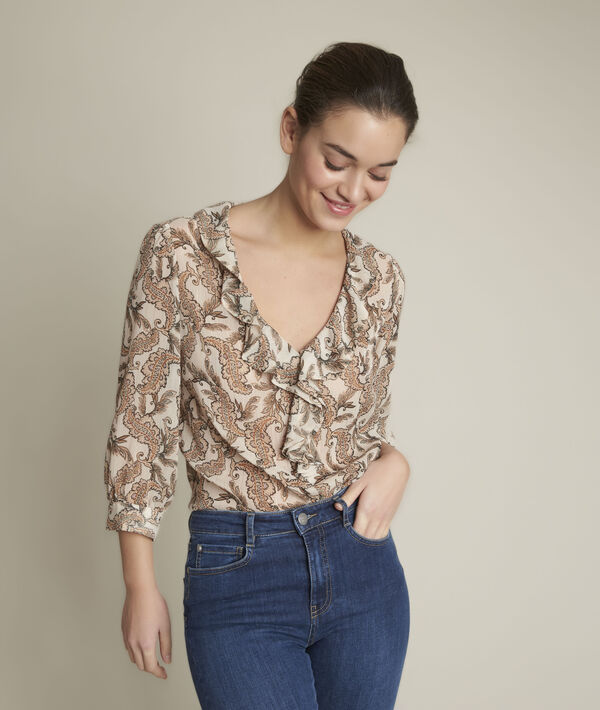 Blouse imprimée Ella | 1-2-3 Blouse imprimée Ella PhotoZ | 1-2-3