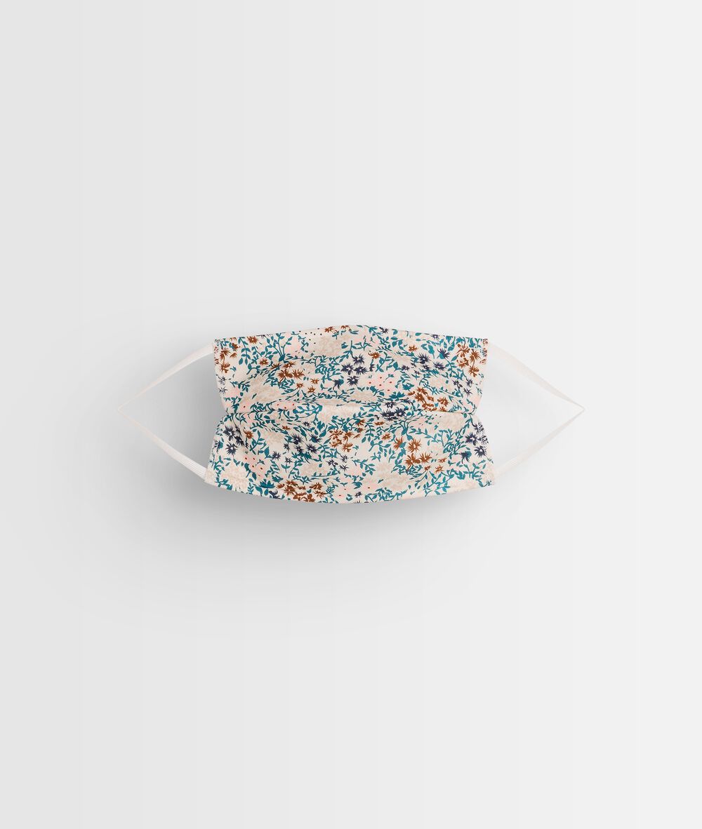 Masque barrière textile lavable aleatoire.