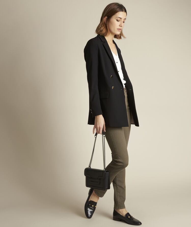 L'iconique slim : jean tilleul suzy amande.