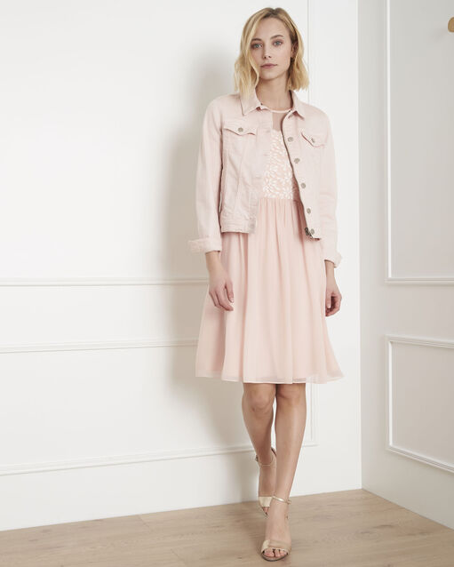 Robe poudre en dentelle Hilda (2) - Maison 123