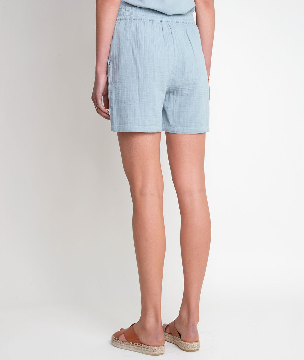 Short en coton céladon florice celadon.
