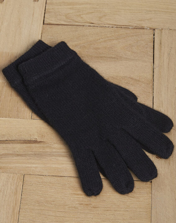 Gants en cachemire noirs Vermont | 1-2-3 Gants en cachemire noirs Vermont PhotoZ | 1-2-3