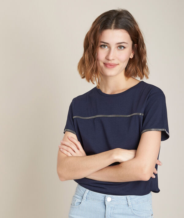 Tee-shirt marine Regal | 1-2-3 Tee-shirt marine Regal PhotoZ | 1-2-3