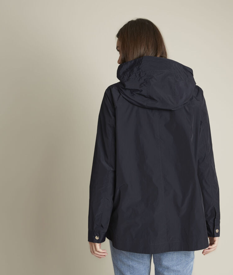 Parka à capuche marine fara marine.
