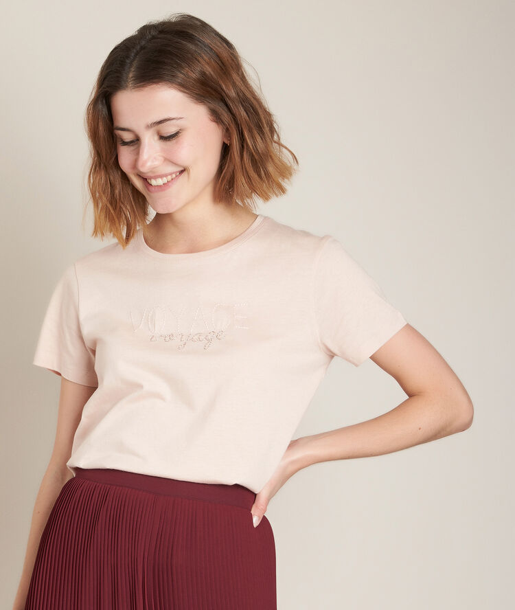 Tee-shirt s&eacute;rigraphi&eacute; rio bleu nuit.