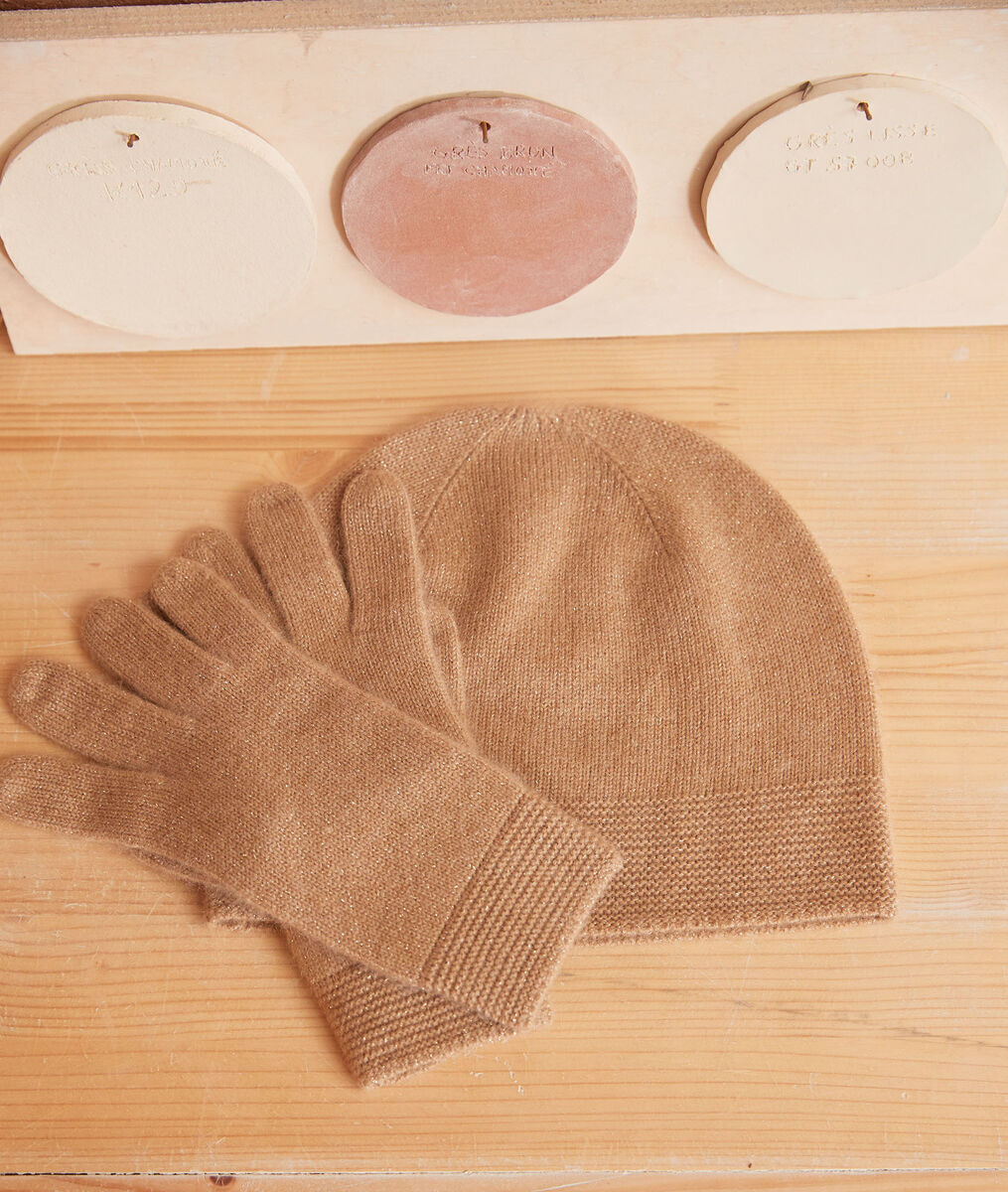 Gants en cachemire camel zack | 1-2-3 Gants en cachemire camel zack PhotoZ | 1-2-3