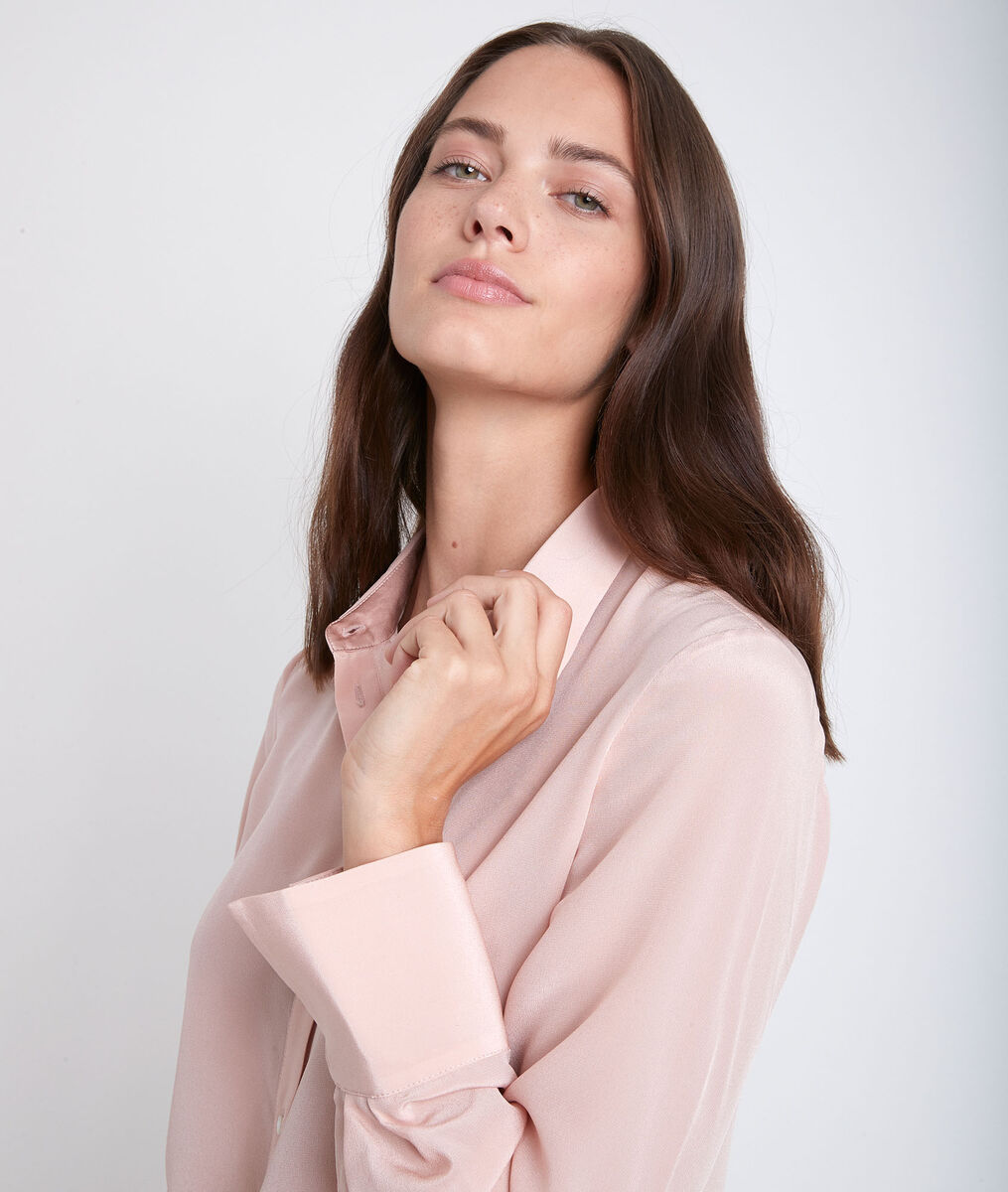 Chemise en soie poudre Jirou | 1-2-3 Chemise en soie poudre Jirou PhotoZ | 1-2-3