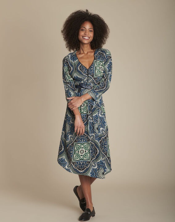 Robe imprimé cachemire Ida | 1-2-3 Robe imprimé cachemire Ida PhotoZ | 1-2-3