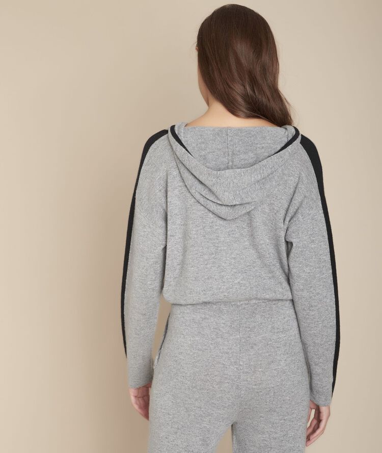 Combinaison laine et cachemire festival anthracite.