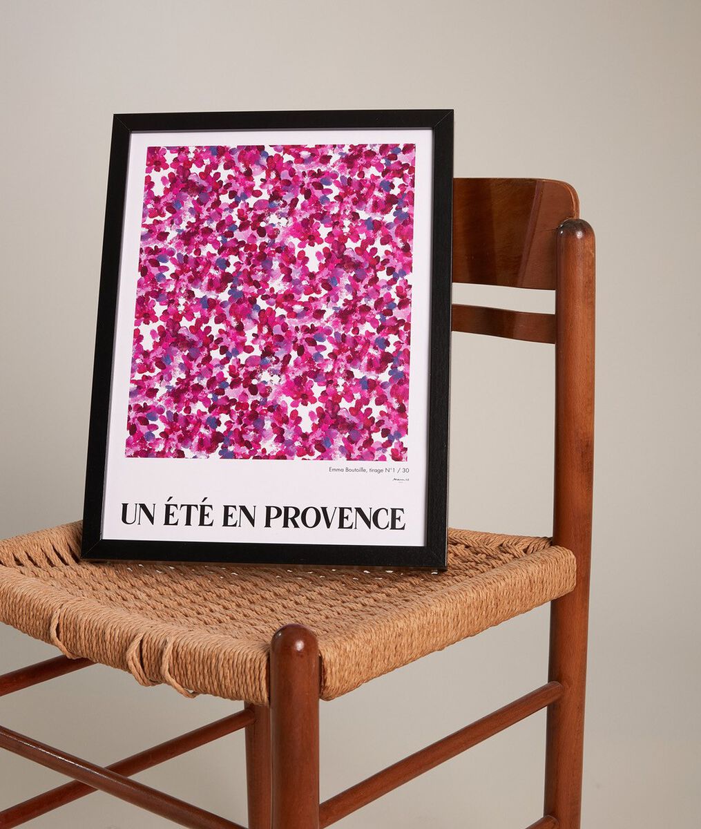 Affiche Un t en Provence Studio des Artistes Femme Affiche Un t en Provence Studio des Artistes Femme