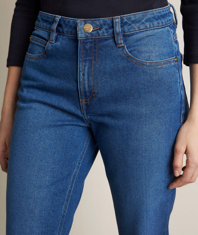 Le confort fit : jean boyfriend stone used sacha delave clair.