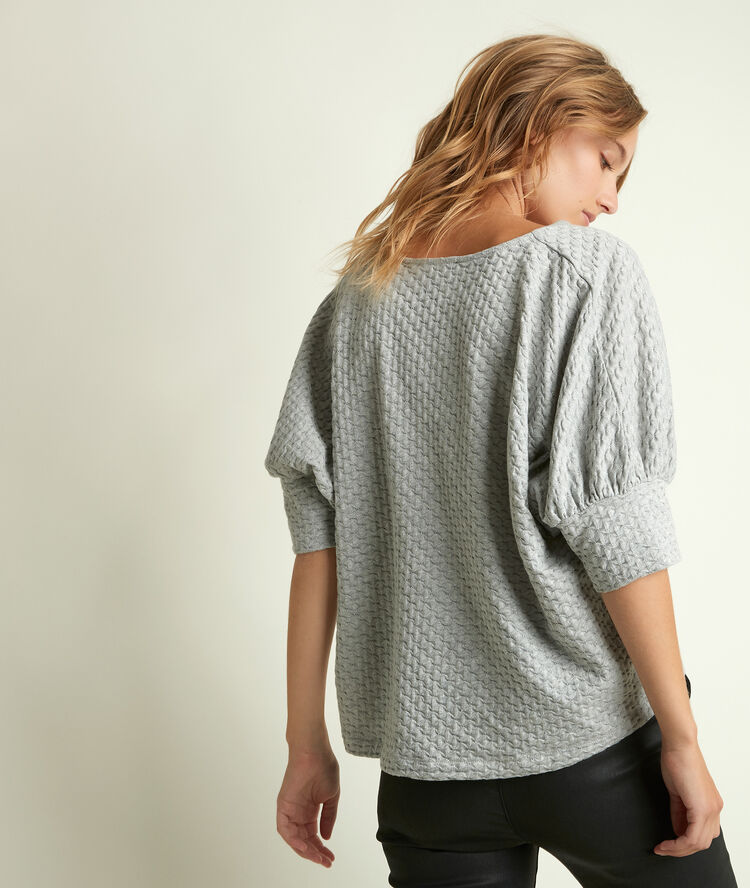 Top gris douceur.