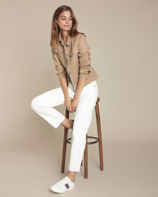 Die weiße Vintage-Straight Steven (2) - Maison 123