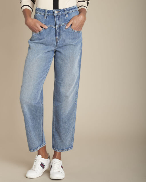 Le vintage straight jean steven glacier.