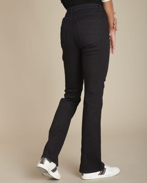 Le classique bootcut jean blue black simon ciment.