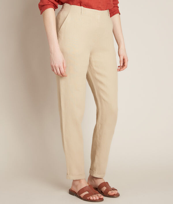 Pantalon chino en lin Ignacio | 1-2-3 Pantalon chino en lin Ignacio PhotoZ | 1-2-3