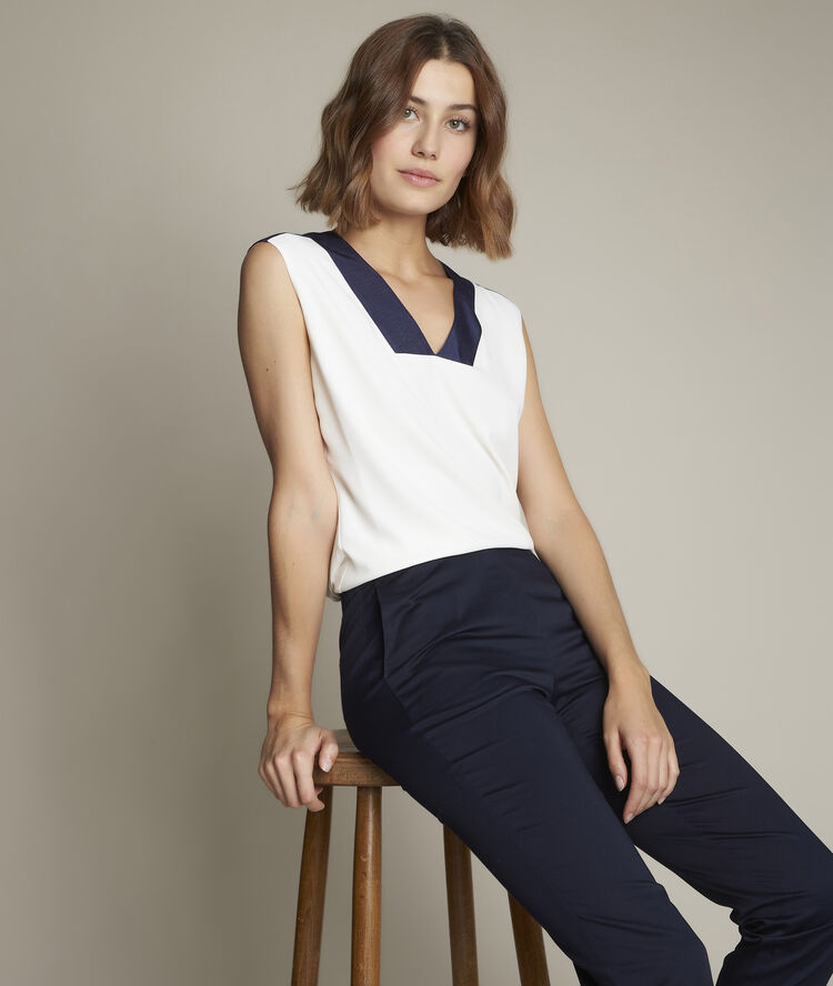 Top bimati&egrave;re elisa encre.