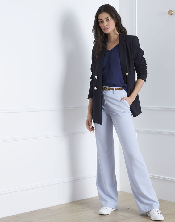 Blouse marine biatière Vanissa | 1-2-3 Blouse marine biatière Vanissa PhotoZ | 1-2-3