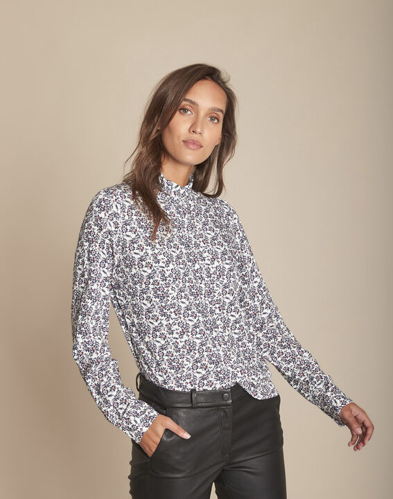Blouse imprimé fleuri Manthia | 1-2-3 Blouse imprimé fleuri Manthia PhotoZ | 1-2-3