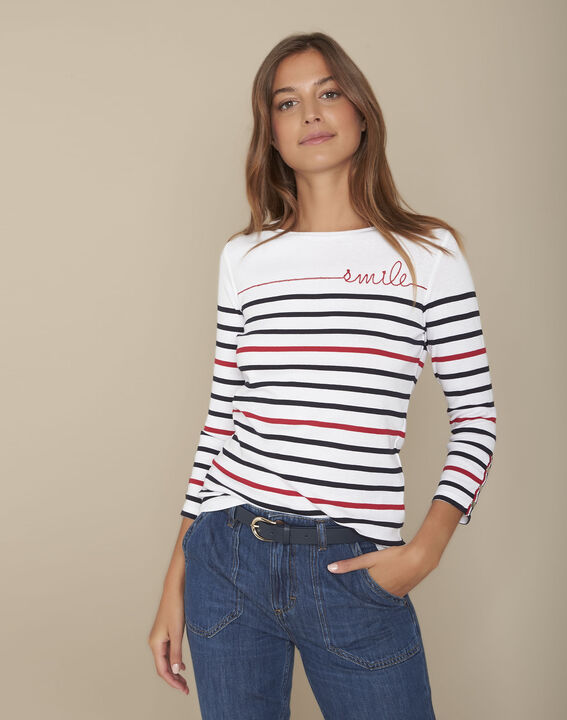Tee-shirt marinière Chance | 1-2-3 Tee-shirt marinière Chance PhotoZ | 1-2-3