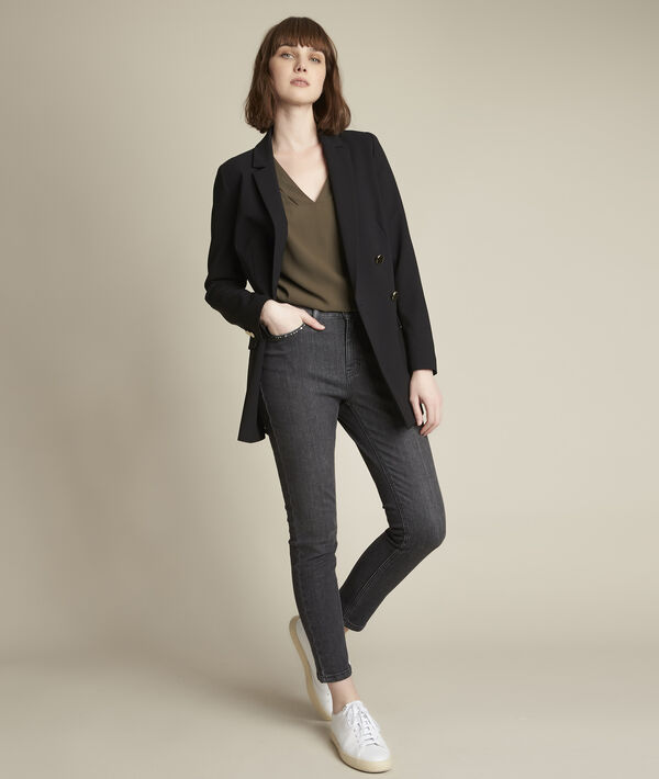 Jean slim noir Alia | 1-2-3 Jean slim noir Alia PhotoZ | 1-2-3