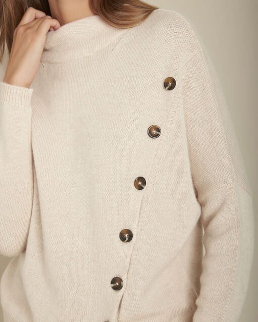 Pull laine détails boutons Flèche (1) - Maison 123